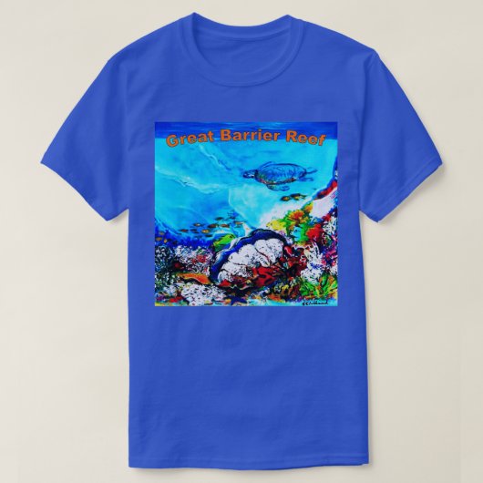 Great Barrier Reef T-shirt (Design voorkant)