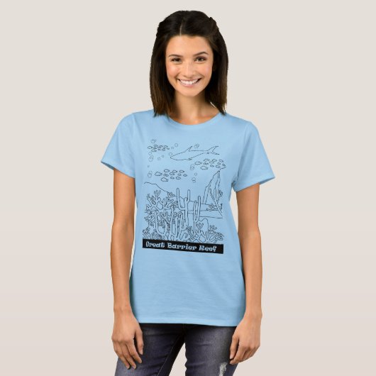 Great Barrier Reef T-Shirt (Voorkant volledig)