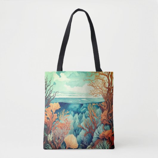 Great Barrier Reef Tote Bag (Voorkant)