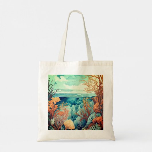 Great Barrier Reef Tote Bag (Achterkant)