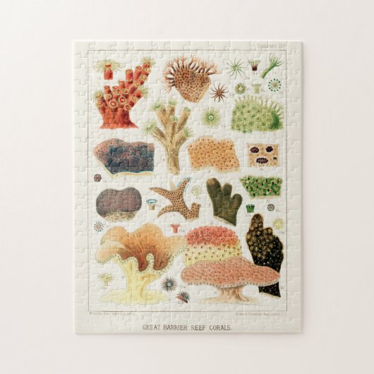  Great Barrier Reef van Australia Corals Legpuzzel (Verticaal)