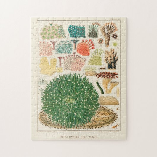  Great Barrier Reef van Australia Corals Legpuzzel (Verticaal)