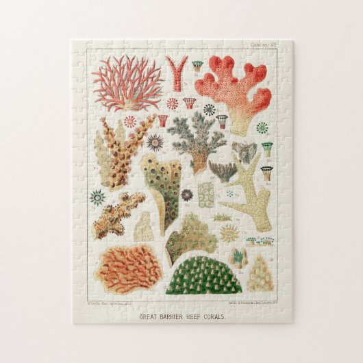  Great Barrier Reef van Australia Corals Legpuzzel (Verticaal)