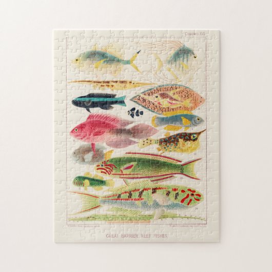  Great Barrier Reef van Australia Fishes Legpuzzel (Verticaal)