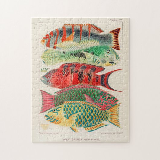  Great Barrier Reef van Australia Fishes Legpuzzel (Verticaal)