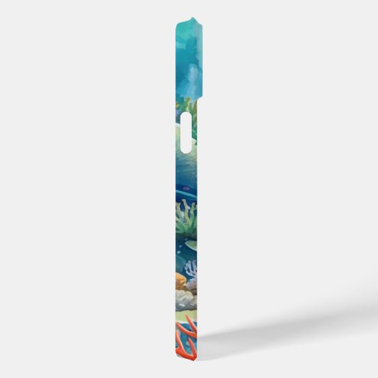Great Barrier Reef Waterverf Case-Mate iPhone Case (Achterkant / Rechts)
