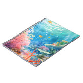 Great Barrier Reef Waterverf Notitieboek (Linkerzijde)