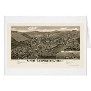 Great Barrington, MA Panoramic Map - 1884