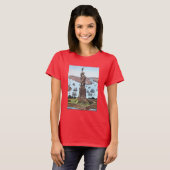 Great Bartholdi-standbeeld T-shirt (Voorkant volledig)