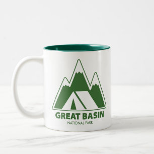 Great Basin National Park Bergen Kamperen Tweekleurige Koffiemok