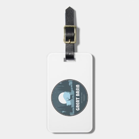 Great Basin National Park Deer Bagagelabel (Voorkant verticaal)