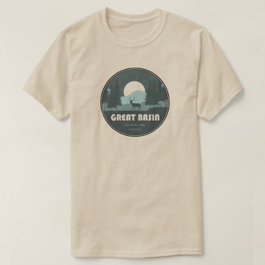Great Basin National Park-herten T-shirt (Design voorkant)
