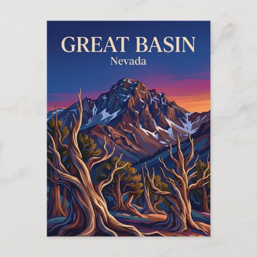 Great Basin National Park Nevada Briefkaart (Voorkant)