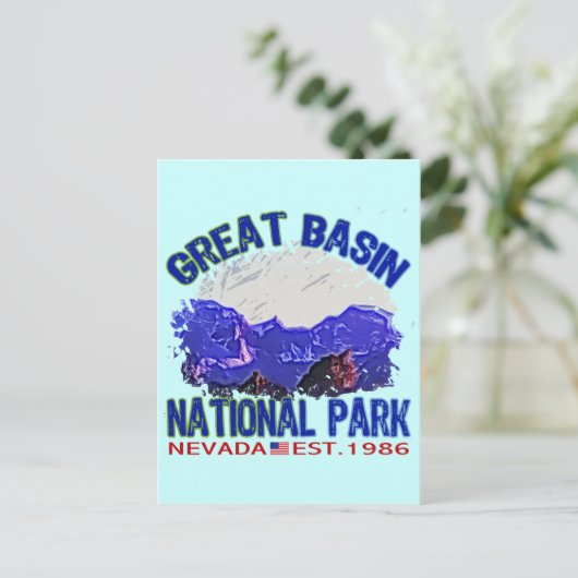 Great Basin National Park, Nevada Briefkaart (Staand voorkant)