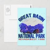 Great Basin National Park, Nevada Briefkaart (Voorkant / Achterkant)