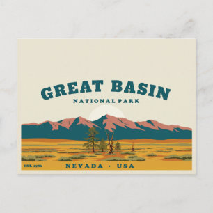 Great Basin National Park Nevada opgericht in 1986 Briefkaart