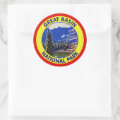 Great Basin National Park, Nevada Ronde Sticker (Tas)