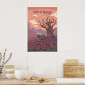 Great Basin National Park Reisposter Poster (Keuken)