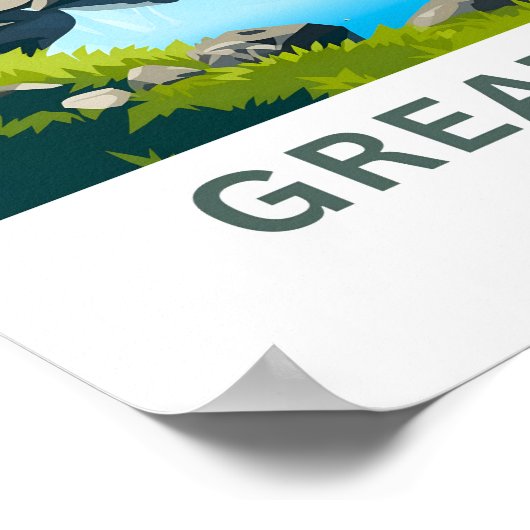 Great Basin National Park Reisprint Poster (Hoek)