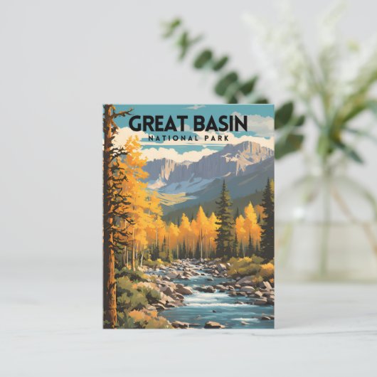 Great Basin National Park Reizen Briefkaart (Staand voorkant)