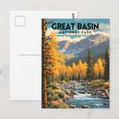 Great Basin National Park Reizen Briefkaart (Voorkant / Achterkant)