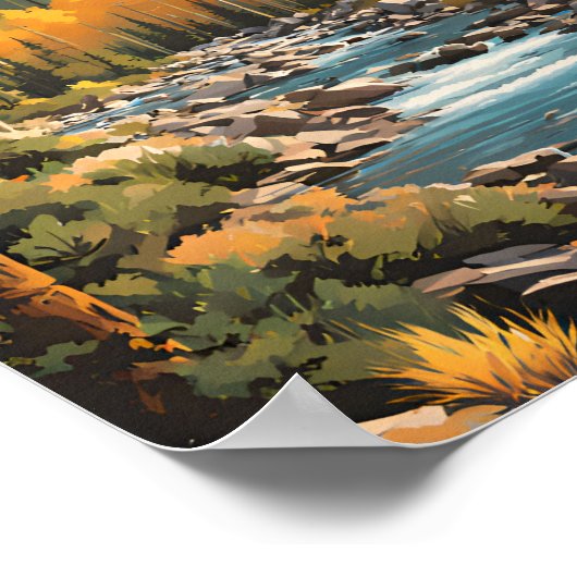 Great Basin National Park Reizen Poster (Hoek)