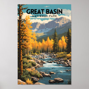 Great Basin National Park Reizen Poster