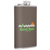 Great Basin National Park Retro Heupfles (Rechts)