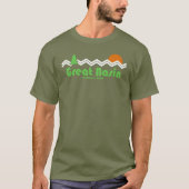 Great Basin National Park Retro T-shirt (Voorkant)