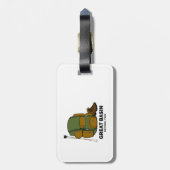 Great Basin National Park-rugzak Bagagelabel (Achterkant verticaal)