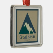 Great Basin National Park Rustiek Metalen Ornament (Rechts)
