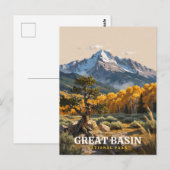 Great Basin National Park Schitterend Briefkaart (Voorkant / Achterkant)