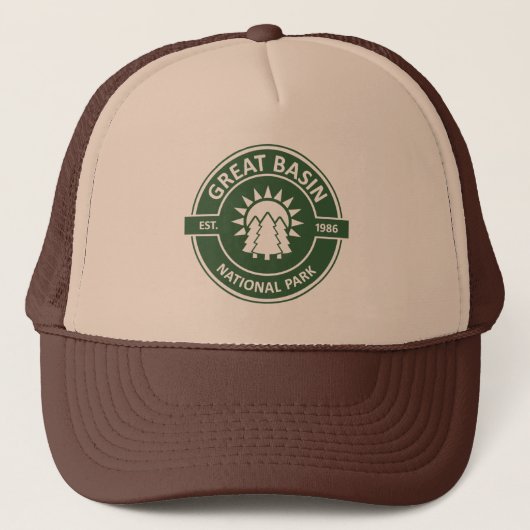 Great Basin National Park Trucker Pet (Voorkant)