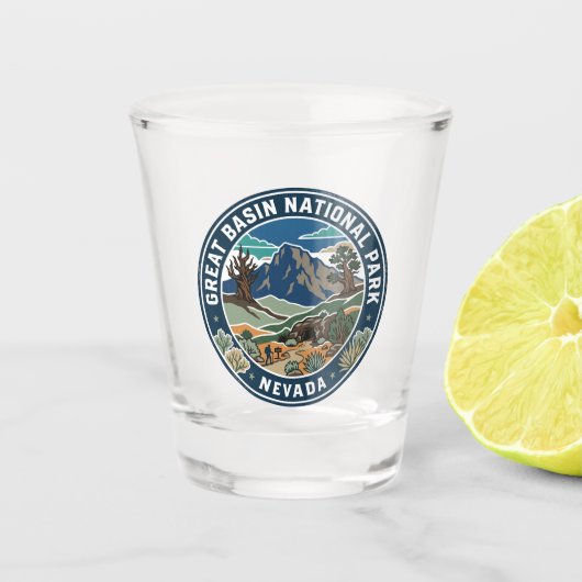 Great Basin National Park VS Shot Glas (Voorkant)