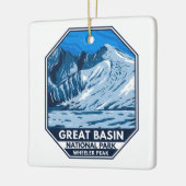 Great Basin National Park Wheeler Peak  Keramisch Ornament (Links)