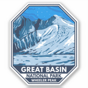 Great Basin National Park Wheeler Peak Sticker