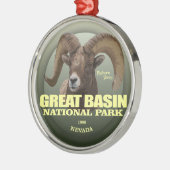 Great Basin NP (Bighorn) WT Metalen Ornament (Links)