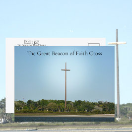 Great Beacon of Faith Cross St Augustine Florida Briefkaart