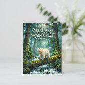 Great Bear Rainforest Canada Briefkaart (Staand voorkant)