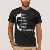 Great Beard Bella Canvas T-Shirt (Voorkant)