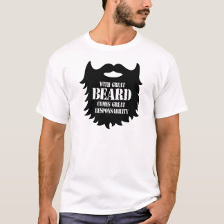 Great Beard - Geweldige responsabiliteit T-shirt