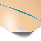 Great Beer Lake, Canada, kaartreisposterkunst Foto Afdruk (Hoek)