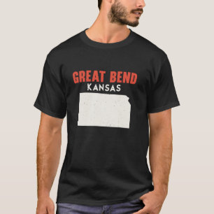 Great Bend Kansas Verenigde Staten Verenigde State T-shirt