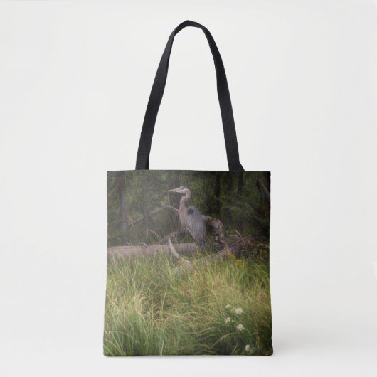 Great Blue Heron 8917 Tote Bag (Voorkant)