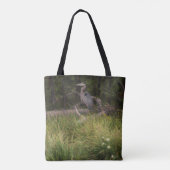 Great Blue Heron 8917 Tote Bag (Achterkant)