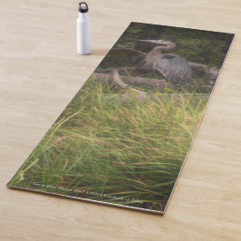 Great Blue Heron 8917 Yogamat