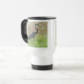 Great Blue Heron - Ardea herodias Reisbeker (Voorkant links)