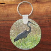Great Blue Heron - Ardea herodias Sleutelhanger (Voorkant)