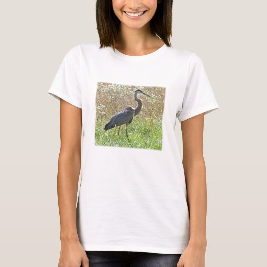 Great Blue Heron - Ardea herodias T-shirt (Voorkant)