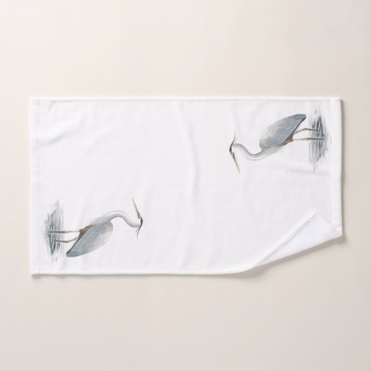 Great Blue Heron Bad Handdoek (Handdoek)